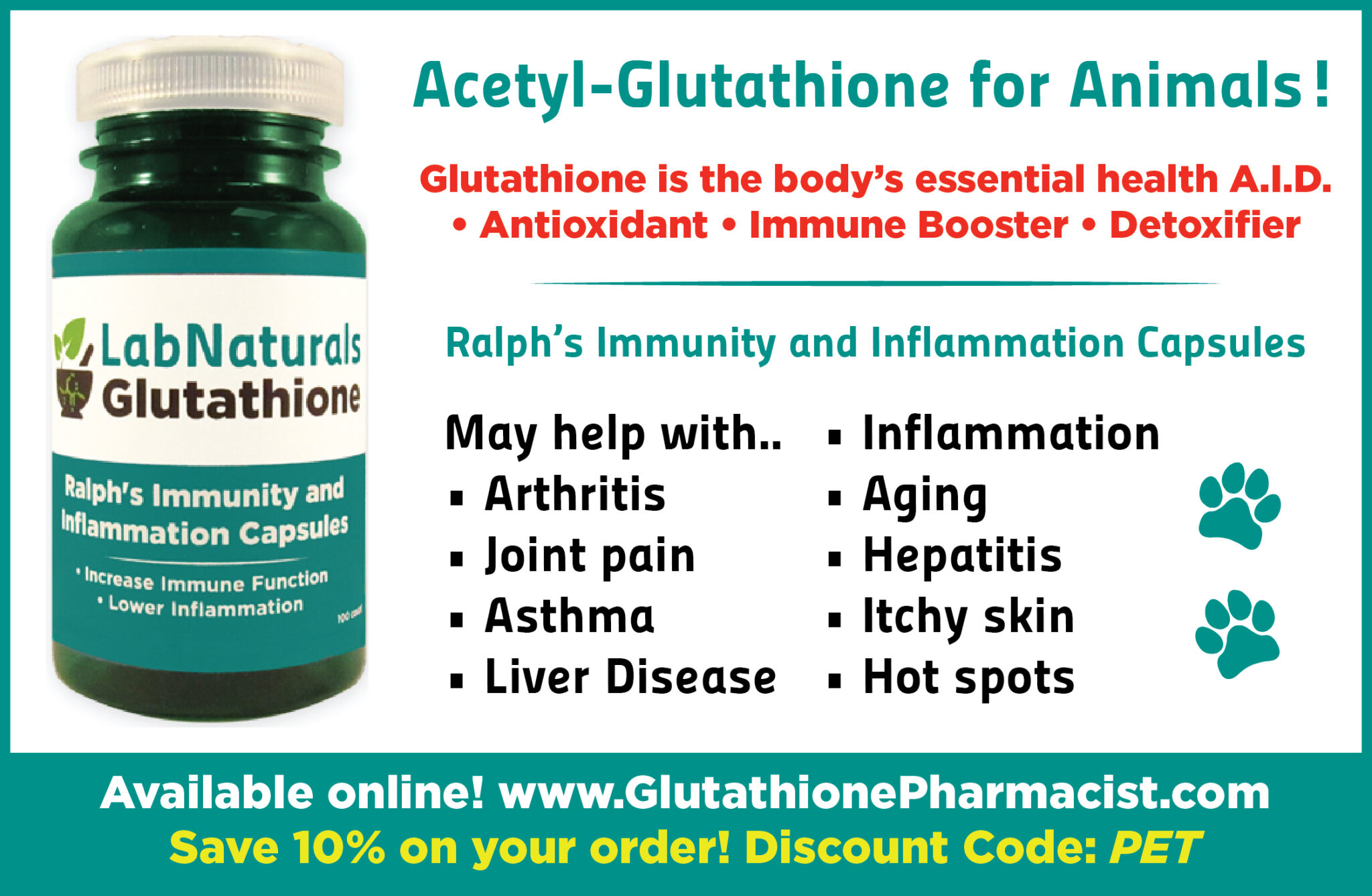 Snapshot of Glutathione Deficiency In Autoimmune Dogs